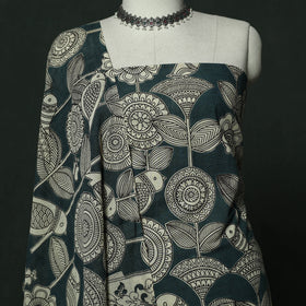 Kalamkari printed cotton 2pc unstitched dress material 09