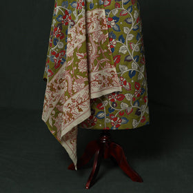 Kalamkari printed cotton 2pc unstitched dress material 15