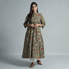  Kalamkari Printed Cotton Kurta For Women