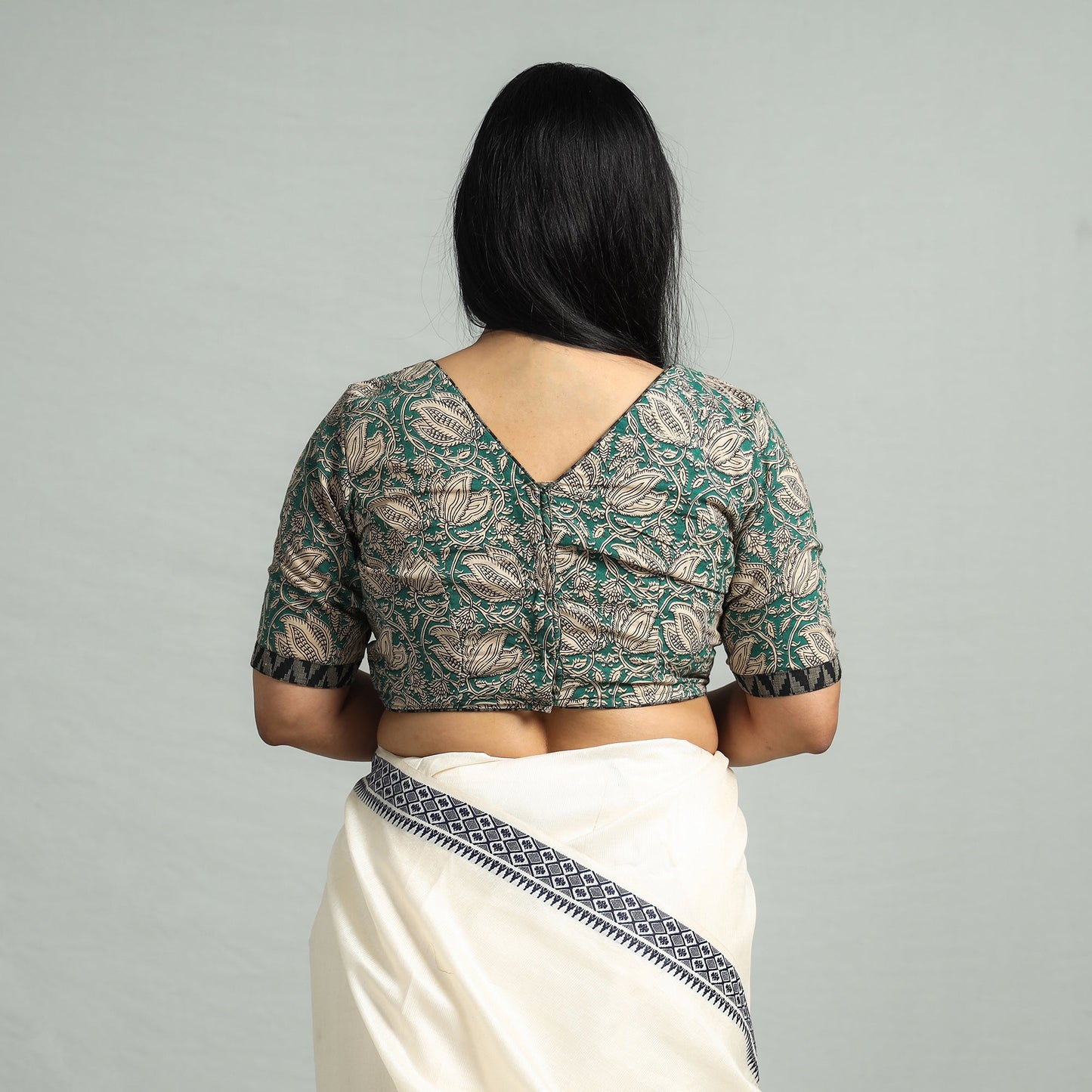 Kalamkari Stitched Blouse
