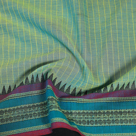 Kanchipuram cotton blouse piece 50 - handcrafted