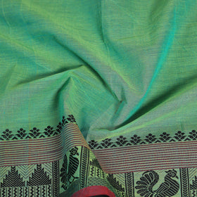 Kanchipuram cotton blouse piece 52 - handcrafted