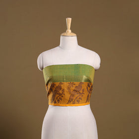 Kanchipuram cotton blouse piece 60 - handcrafted