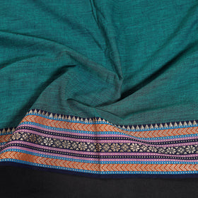 Kanchipuram cotton blouse piece 79 - handcrafted