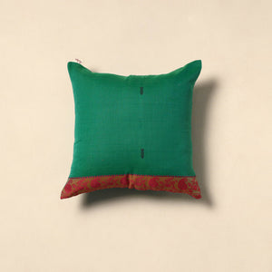 Kanchipuram weave cushion cover 79 - handcrafted