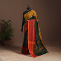 Green - kandangi buti chettinad cotton saree with border 44