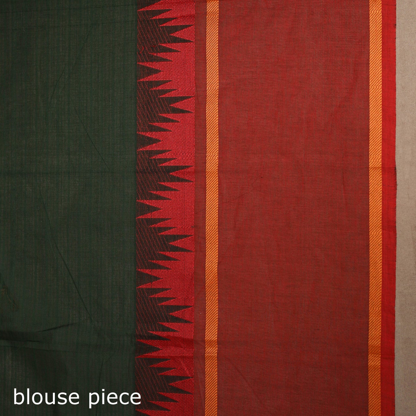 Green - kandangi buti chettinad cotton saree with border 44