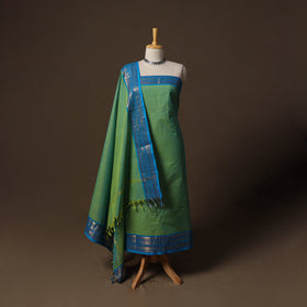 Kandangi chettinad cotton 2pc unstitched dress material 12