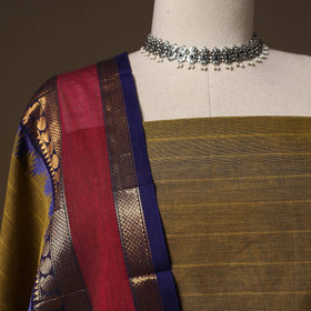 Kandangi chettinad cotton 2pc unstitched dress material 21