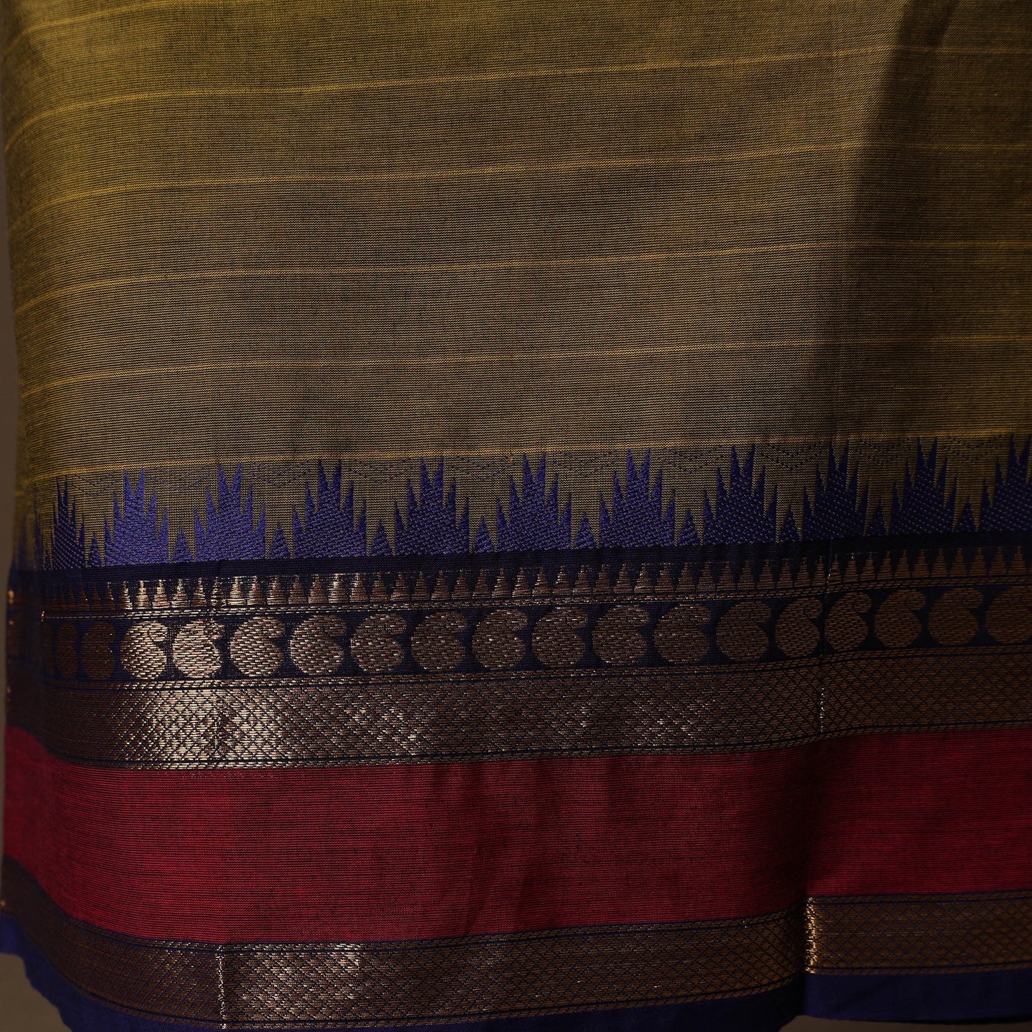 Kandangi chettinad cotton 2pc unstitched dress material 21