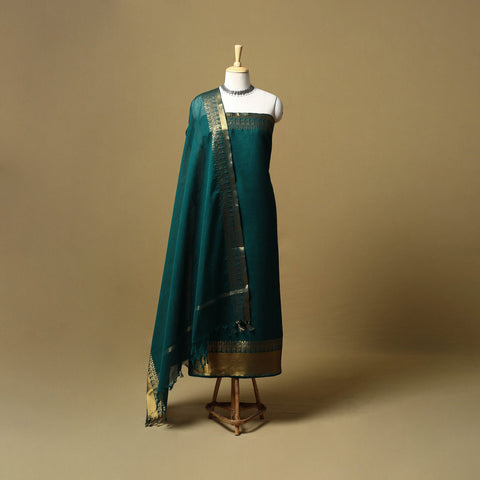 Kandangi chettinad cotton 2pc unstitched dress material 22