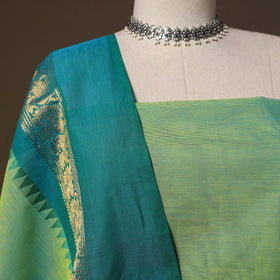 Kandangi chettinad cotton 2pc unstitched dress material 41