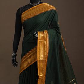 Green - kandangi chettinad cotton saree with border 103