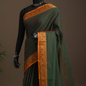 Green - kandangi chettinad cotton saree with border 106