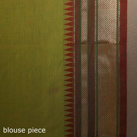 Green - kandangi chettinad cotton saree with border 75