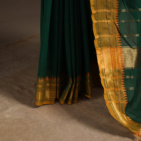Green - kandangi chettinad cotton saree with border 88