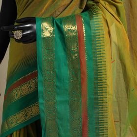 Green - kandangi thread buti chettinad cotton saree
