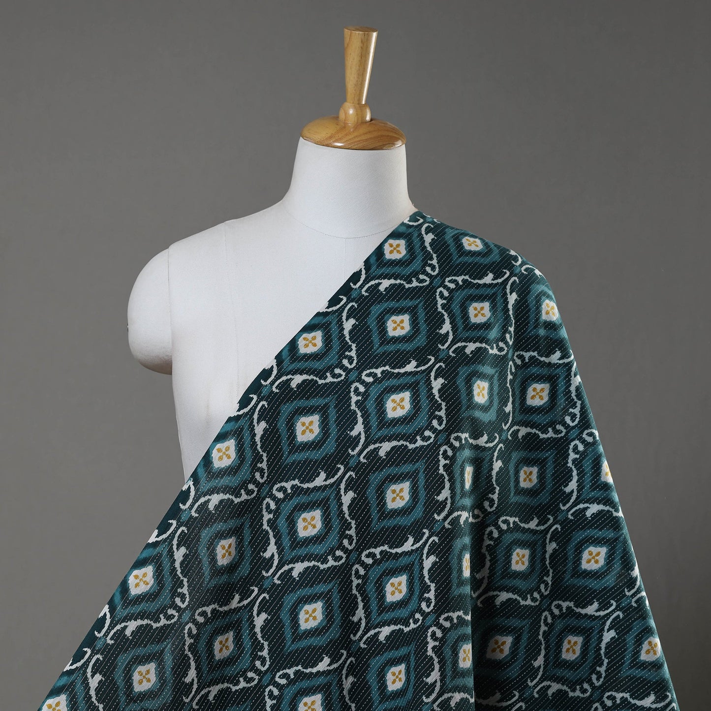  Kantha Stitch Cotton Jaipur Print Fabric 