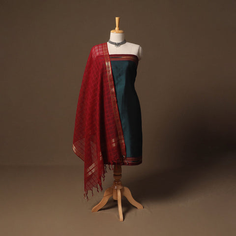 Karnataka khun mercerised cotton 3pc unstitched dress