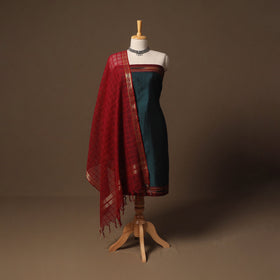 Karnataka khun mercerised cotton 3pc unstitched dress