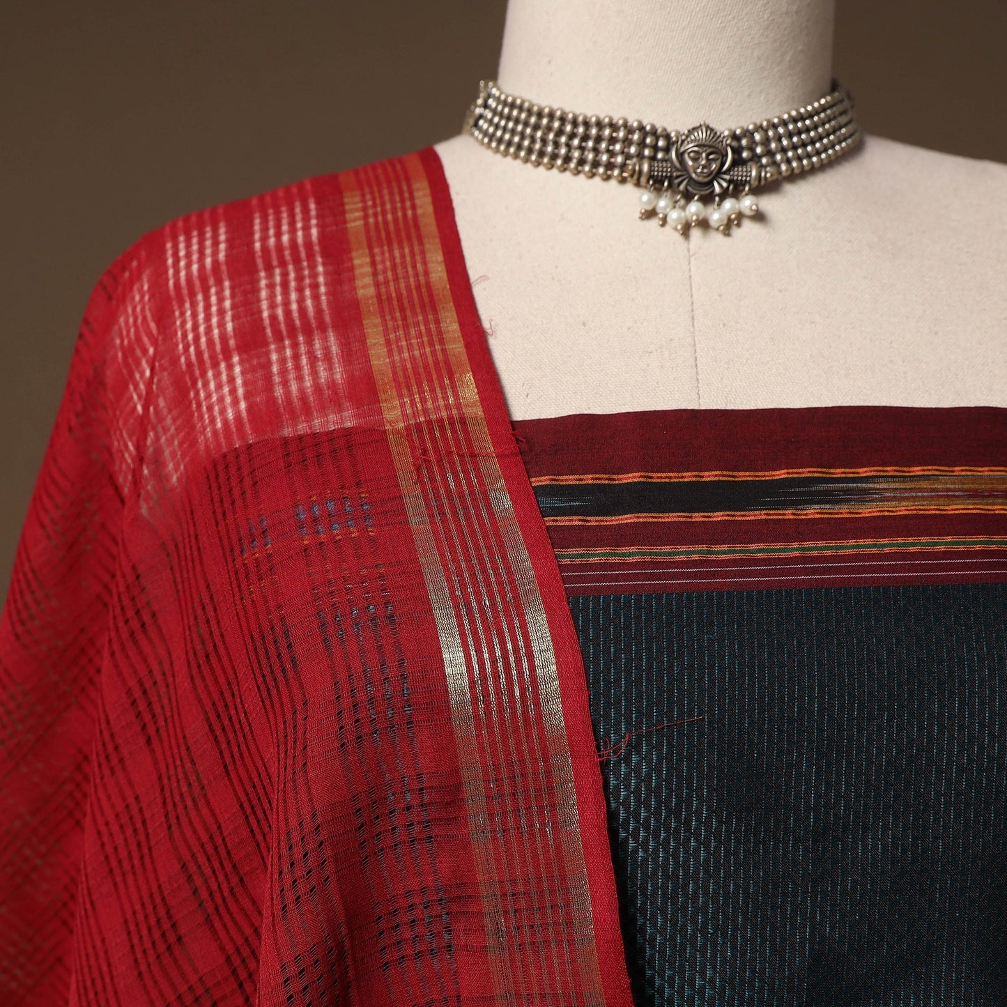 Karnataka khun mercerised cotton 3pc unstitched dress