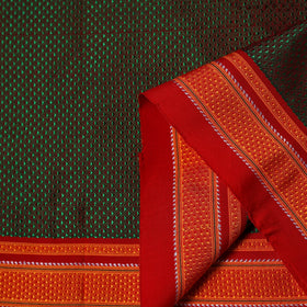 Karnataka weave cotton khun fabric 18 - handcrafted