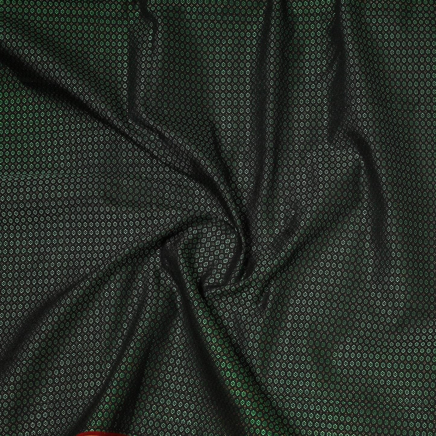 Karnataka weave cotton khun fabric 44 - handcrafted