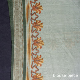  Kashidakari Hand Embroidery Maheshwari Silk Saree Online at iTokri.com 