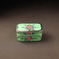 Kashmir enamelware floral handpainted stainless steel 2