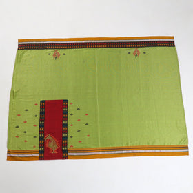 Buy Kasuti Embroidery Unstitched Khun Silk Cotton Blouse Piece 