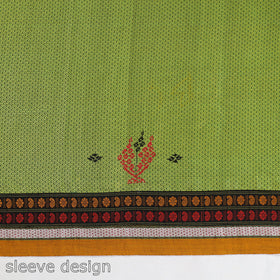 Buy Kasuti Embroidery Unstitched Khun Silk Cotton Blouse Piece 