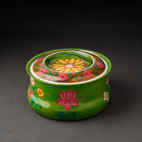  Kavad Handpainted Stainless Steel Casserole 