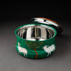  Kavad Handpainted Stainless Steel Casserole 