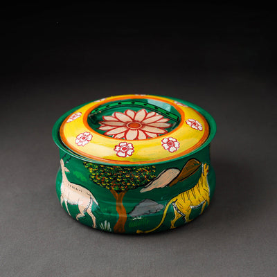  Kavad Handpainted Stainless Steel Casserole 