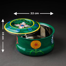  Kavad Handpainted Stainless Steel Casserole 