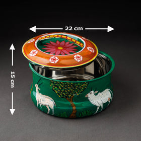  Kavad Handpainted Stainless Steel Casserole 