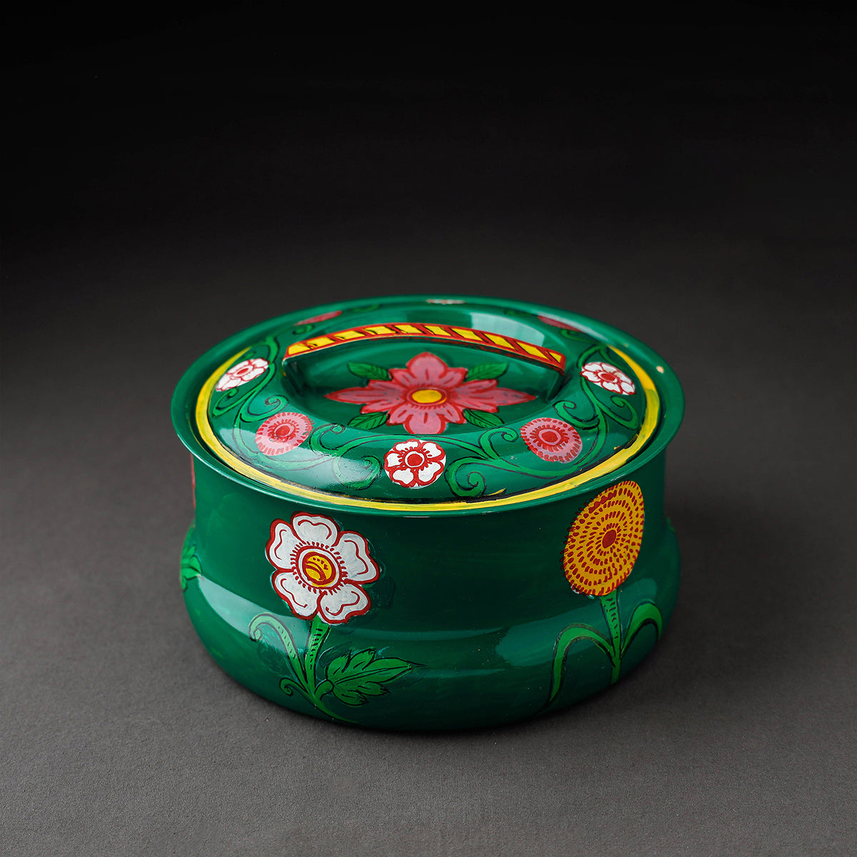  Kavad Handpainted Stainless Steel Casserole 