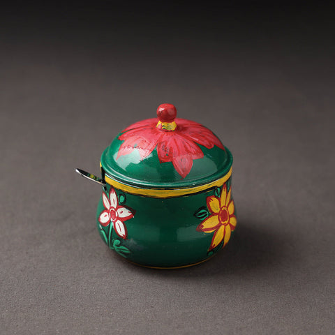  Kavad Handpainted Stainless Steel Ghee Pot 