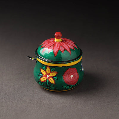  Kavad Handpainted Stainless Steel Ghee Pot 