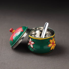  Kavad Handpainted Stainless Steel Ghee Pot 