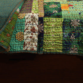 Khambadiya tagai patchwork quilt / gudri / blanket (108 x