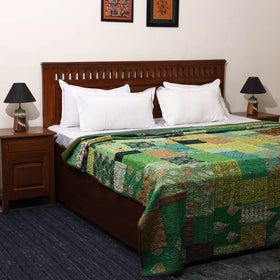 Khambadiya tagai patchwork quilt / gudri / blanket (108 x