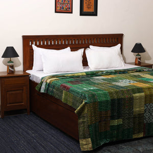 Khambadiya tagai patchwork quilt / gudri / blanket (109 x