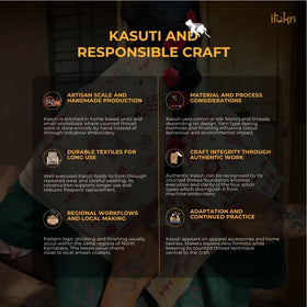 Green - khun cotton gavanti kasuti hand embroidery cushion