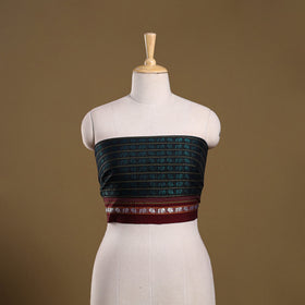 Khun weave cotton blouse piece 20 - handcrafted