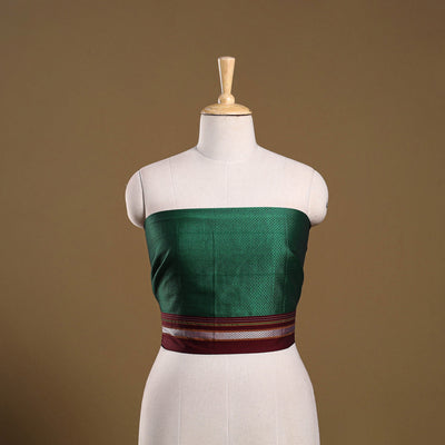 Khun weave cotton blouse piece 27 - handcrafted