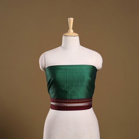 Khun weave cotton blouse piece 27 - handcrafted