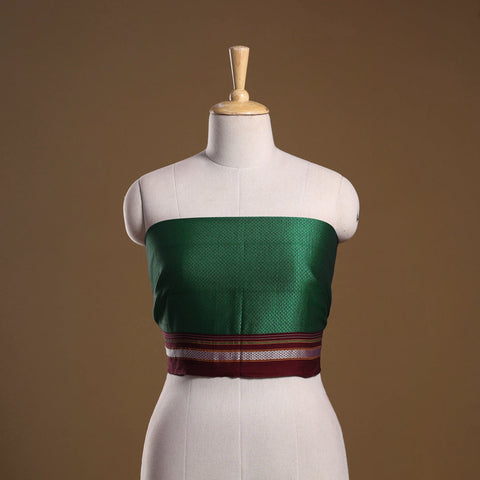 Khun weave cotton blouse piece 46 - handcrafted