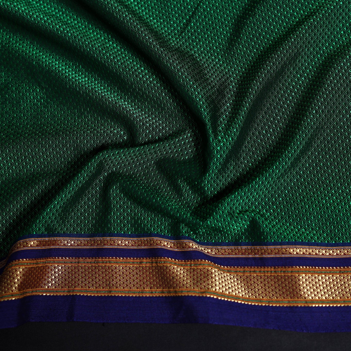 Khun weave cotton blouse piece 54 - handcrafted