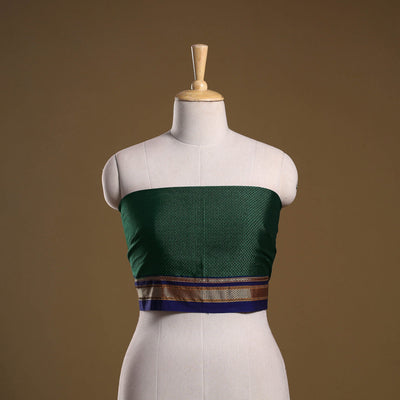 Khun weave cotton blouse piece 54 - handcrafted